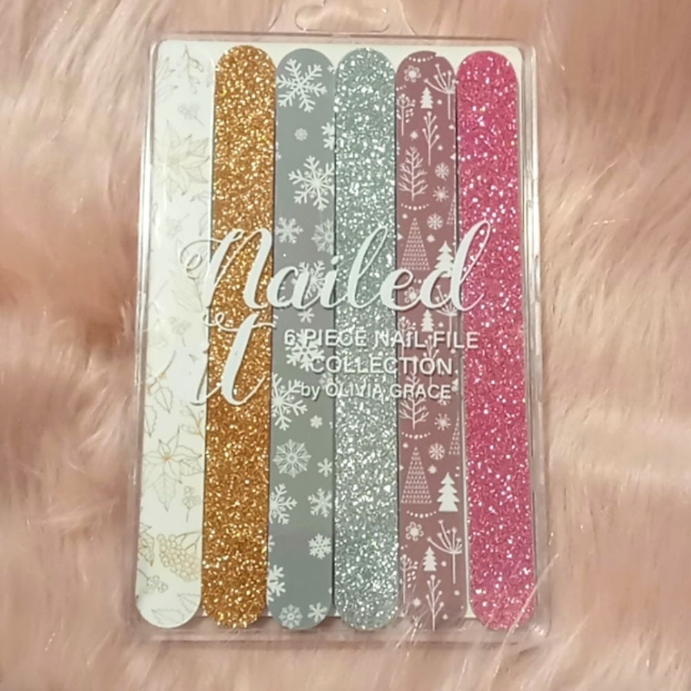 PC NAIL FILE COLLECTION, NEW Set of 6 pieces